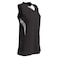 Champro Decoy Softball V-Neck Racer Back, Women's Medium, Black,White