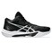 ASICS Men's Sky Elite FlyteFoam Mid Top 3 Volleyball Shoes, 13, Black/Pure Silver