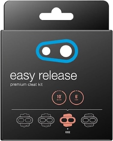 Pedal Cleat Easy Release 6 Degree Float Rose