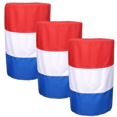 55 Gallon Barrel Covers for Barrel Racing Set of 3 Drum Covers-Works with Steel, Plastic or Fiber Barrels for Barrel Racing, Durable 600D Polyester UV Resistant, Open or tight Head Barrel Compatible