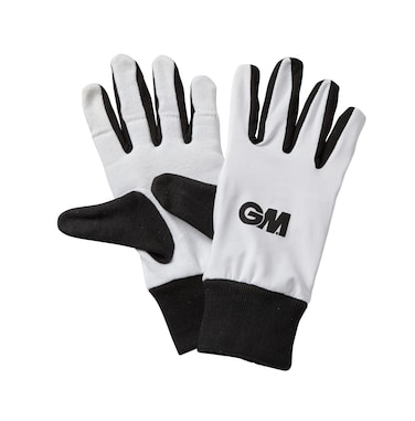 Gunn &amp; Moore GM Men Padded Cotton Inner Gloves - Black, Mens