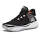 AND1 Revel Mid Men&rsquo;s Basketball Shoes, Indoor or Outdoor Basketball Sneakers for Men or Women, Street or Court - Black, 12 Medium