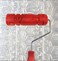 Sadiyamo 7" Art Roller DIY Wall Painting Pattern Roller Texture Roller with Designs Patterned Paint Rubber Roller with Plastic Handle