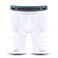WEARCOG Pro-Flex Adult Football Girdle for Men's   5 Padded Integrated Football Pads with Hip, Tail, Thigh Pads and Cup Pocket   White 3XL Size