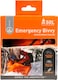 Survive Outdoors Longer 90% Emergency Bivvy - Comes with Survival Whistle &amp; Tinder Paracord Drawstring - Add to Emergency Kit &amp; Hiking Gear - Waterproof, Windproof &amp; Tear-Resistant - 3.8 oz, Orange