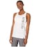 adidas Women's Boxed Camo Tank White/Black Small