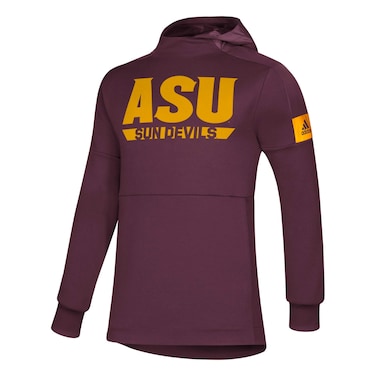 NCAA Arizona State Sun Devils Men's Locker Room Game Mode Pull Over, Maroon, Small