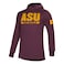 NCAA Arizona State Sun Devils Men's Locker Room Game Mode Pull Over, Maroon, Small