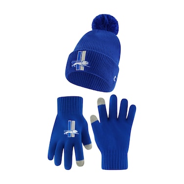 Ultra Game Standard END Zone HAT Gloves Set, Team Color