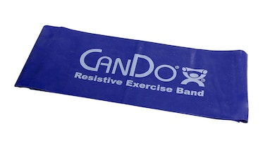 Fabrication CanDo Exercise Band, 5-Foot Singles, Blue