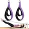 NVAAV 2PCS Pilates Double Loop Straps for Reformer Feet - Fitness and Yoga Equipment - D-Ring Exercise Straps for Gym and Home Workouts