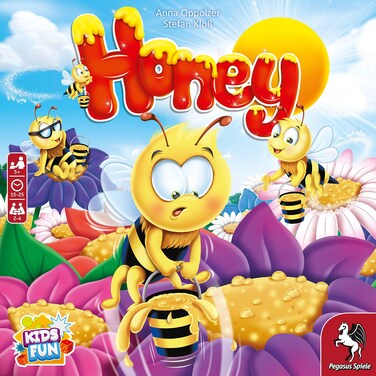 Pegasus Spiele Honey - Board Game 2-4 Players &ndash; Board Games for Family &ndash; 15-25 Minutes of Gameplay &ndash; Games for Family Game Night &ndash; Kids and Adults Ages 5+ - English Version