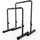 Synergee Dip Bar Black. Adjustable Dip Station from 30&rdquo; &ndash; 39&rdquo; for Dips, Inverted Pull Ups. Max Capacity 400 lbs. Portable Dip Stand for Total Body Workout.