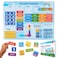 Simply magic 58 PCS Kids Calendar - My First Daily Magnetic Calendar for Kids, All About Today Board, Days of The Week Calendar for Kids - Preschool Classroom Calendar for Wall, Circle Time Calendar