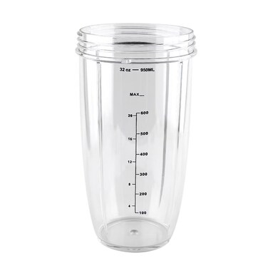 Anbige Replacement Parts Cups,Compatible with NutriBullet Blender 600W and 900W (1 32oz cup)