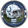NFL Indianapolis Colts Chrome Clock, 12" x 12