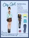 City Girl Paper Doll: Cut out &amp; Dress up