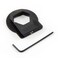 Brandmotion Twist-Off Mirror Mount Adapter Bracket 5000-TFAB   Rear View Mirror Replacement   Convert Factory Trilobe to Universal D-Tab Wedge Mount   Easy Install