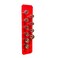 EZRED FSR12-R Flexible Magnetic Socket Holder Red, Holds 14 Sockets