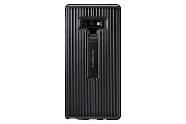 Samsung Galaxy Note9 Case, Rugged Military Grade Protective Cover with Kickstand, Black - EF-RN960CBEGUS