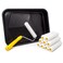 Foampro 6&rdquo; Fine Finish Paint Roller Kit   1 Plastic Paint Tray, 1 Roller Handle, 10 Foam Rollers   Foam Roller Kit w/Roller Pan   Home Painting Supplies &amp; Paint Tools, Multicolor, 175 (175KIT)