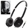 JVC Flats On-Ear Wired Headphones - Flat Foldable Design - 30mm Driver for Powerful Sound - Soft Ear-Pads for Comfort &ndash; Steel Headband - Lightweight &amp; Portable - PC/Laptop/Gaming - 3.5mm Slim Plug