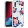 Tothedu Phone Case for Galaxy A01, Samsung A01 Case for Girls Women, Clear Slim Shockproof Pattern Soft Flexible TPU Back Phone Protective Cover Cases for Samsung Galaxy A01 (Blue Flower)