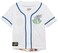 Space Jam Big Tune Squad Boys Baseball Jersey Classic Mesh Button Down Shirt, White