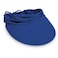 Wallaroo Women&rsquo;s Aqua Sun Visor (Royal Blue) &ndash; Packable, Adjustable Fit, Medium Size, UV Protection, Water-Friendly, Breathable, Lightweight Visor for Beach, Poolside, Hiking, and Outdoor Activities