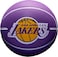 Wilson Basketball, NBA Dribbler, Los Angeles Lakers, Outdoor and Indoor, Size: Child-Sized, Purple, Youth
