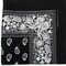 Kaiser Novelty Bandanas Paisley Cotton Bandanas (Black 22 X 22 in)