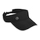 Gaiam Classic Fitness Quick-Dry Visor - Sweat-Wicking Sun Visors for Women with Open-Top Visor Cut for Releasing Excess Body Heat, Trendy Women's Country Club Attire for Golf &amp; Tennis, Black