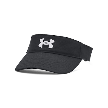 Under Armour Womens Blitzing Visor, (001) Black / / White, One Size Fits Most