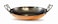 Sertodo Copper Alicante Paella style Cooking/Serving Pan, 10 Inch Diameter, Pure Copper, Heavy Gauge, Hand Hammered, Patented Stainless Steel Handles