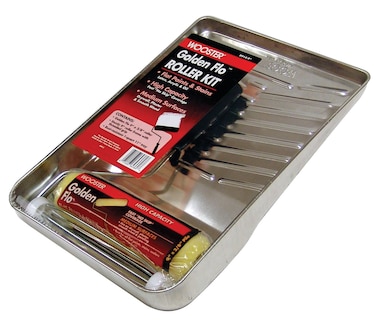 Wooster Brush R914-9 Golden Flo Roller Kit, 3/8-Inch Nap, 9-Inch