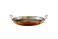 Sertodo Copper Alicante Paella Cooking Pan   15 inch diameter  Patented Stainless Steel Handle Design  Hand Hammered, Heavy Gauge, 100% Pure Copper   Serves 6-8 Adults