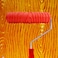 XWADJCD Decorative Art Texture Roller 7 Inch DIY House Patterned Paint Roller with Plastic Handle (Style 1)