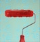 Sadiyamo 7" Art Roller DIY Wall Painting Pattern Roller Texture Roller with Designs Patterned Paint Rubber Roller with Plastic Handle