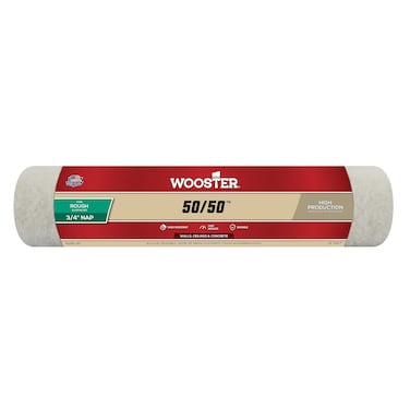 Wooster Brush R296-14 Wooster 50/50 Roller Cover, 3/4-Inch Nap, 14-Inch