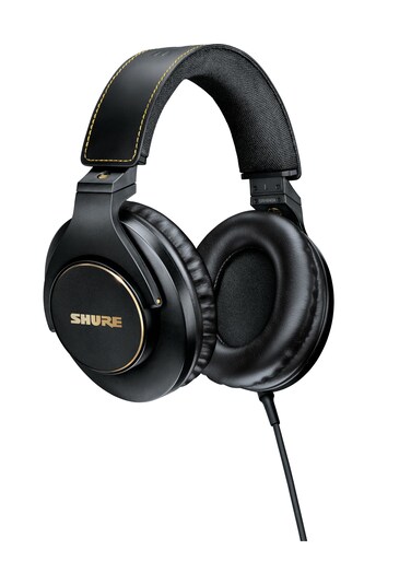 Shure SRH840A Over-Ear Wired Headphones for Critical Listening &amp; Monitoring, Professional Headset, Tailored Frequency Response, Superior Detailed Sound, Adjustable &amp; Collapsible Design - 2022 Version