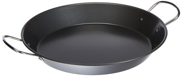IBILI Gandia Paella Pan, 32 x 32 x 6 cm, Black