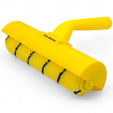 10 Inch Ceiling Paint Roller with Shield - No Drip Kit - High European Quality - Drip and Splatter Free Painting for Ceilings &amp; Walls - for Paints, Varnishes &amp; Primers