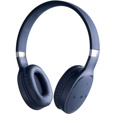Outdoor Tech - Komodo Over-The-Ear Bluetooth Headphones, Marine Blue - Wired and Wireless, Touch Controls for Music, Microphone, and Answering Phone Calls