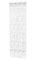 ManGotree Over the Door Shoe Organizer with 24 Large Mesh Pockets, Hanging Shoe Storage, Shoe Rack Holder for Closet, Behind Door Shoe Storage for Sneakers, Slippers, Casual Shoes (White)