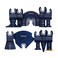 Norske Tools NOTP268 10PCS Handyman Essentical Oscillating Tool Accessory Set