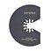 Genesis GAMT522 Universal Quick-Fit 3 1/8" HSS Segmented Oscillating Multi-Tool Quick-Release Flush Saw Blade