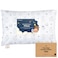 KeaBabies Toddler Pillow with Pillowcase, Jumbo 14X20 - Soft Organic Cotton Toddler Pillows for Sleeping - Machine Washable - Perfect for Travel, Toddler Bed Set (KeaFriends)