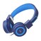 ELECDER i37 Kids Headphones Children Girls Boys Teens Foldable Adjustable On Ear Headphones 3.5mm Jack Compatible Cellphones Computer MP3/4 Kindle School Tablet Blue/Light Blue