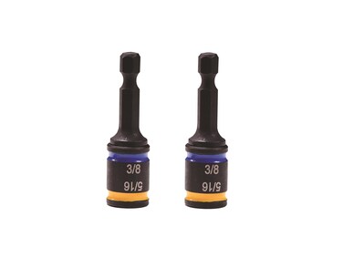 Malco MSHC1 2 in. C-RHEX Cleanable, Reversible Magnetic Hex Drivers (5/16? and 3/8?)- 2 pack