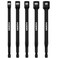 KORR Tools KIBPP026 5pc Impact Rated Magnetic 6 inch Nutsetter Set (1/2", 7/16", 3/8", 5/16", 1/4")